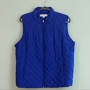 Croft & Barrow Quilted Vest, Size XL